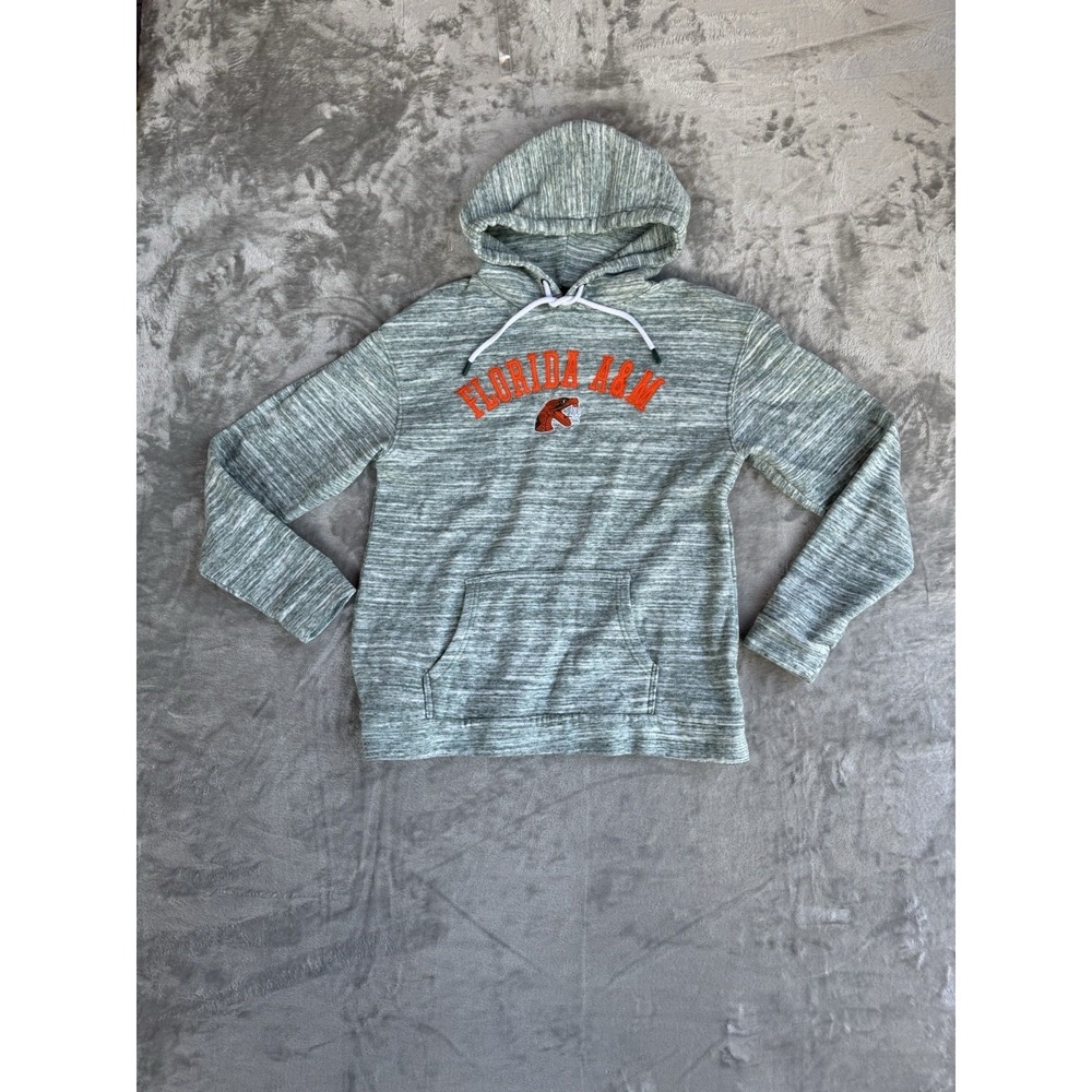Florida A&M University Hoodie Small Gray League Pullover Sweatshirt Rattlers‎